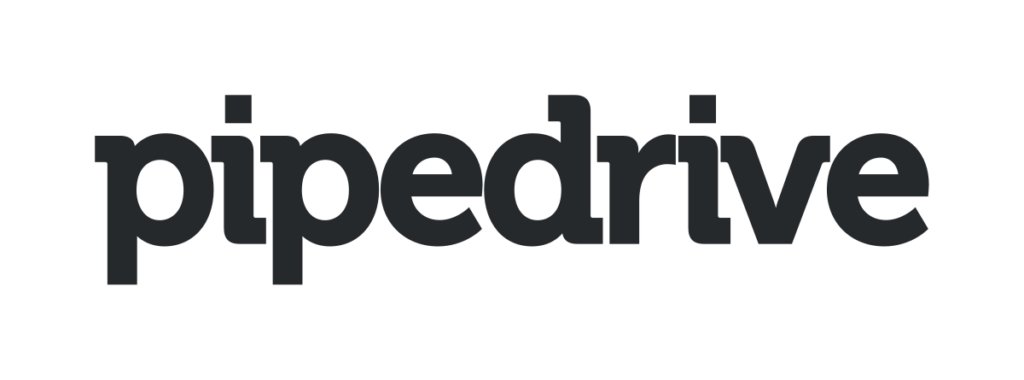 Pipedrive wordpress plugin integrated into a black background.