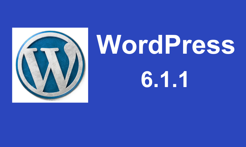 update wordpress to WordPress 6.1.1